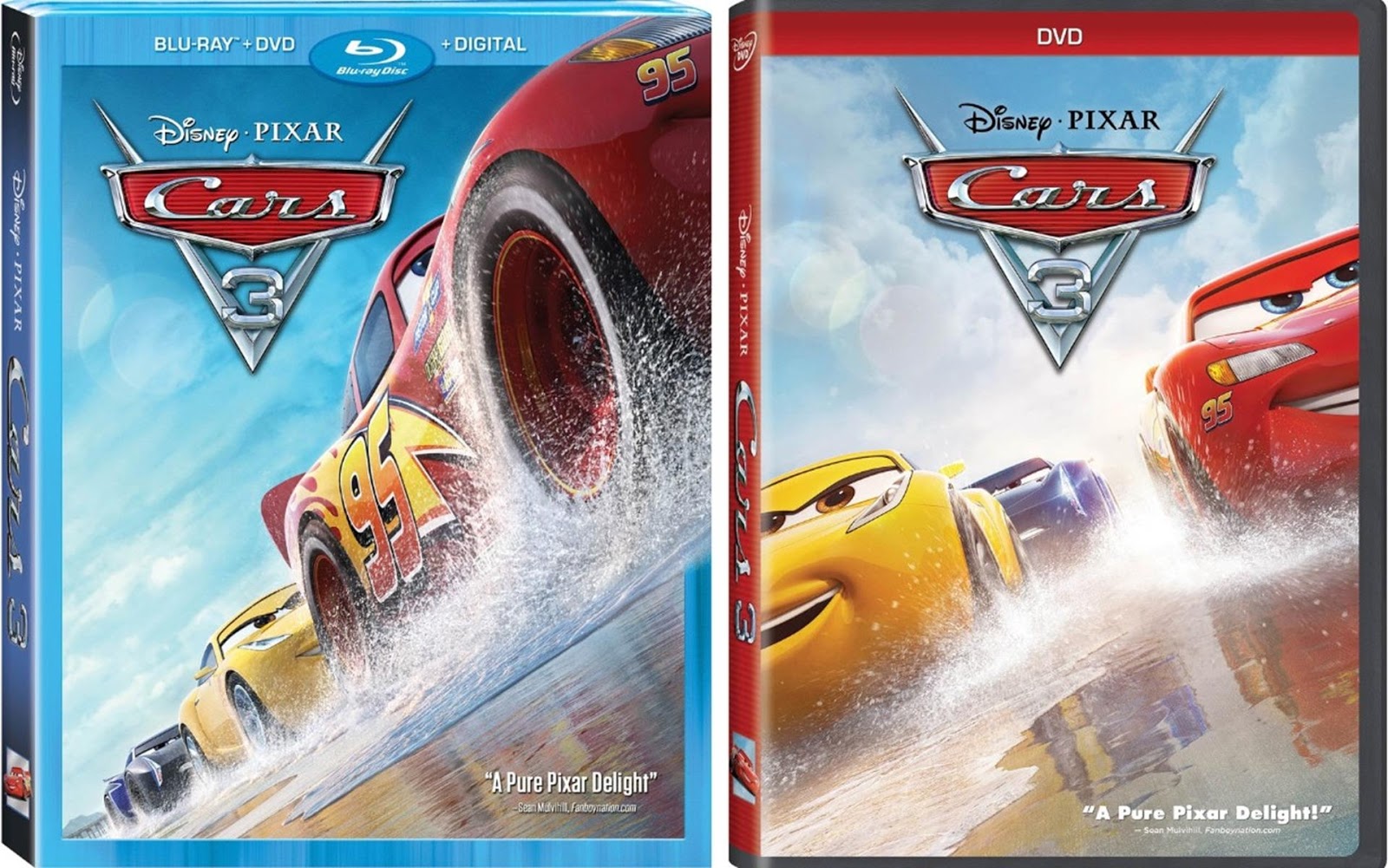 CARS 3 -BLU RAY + DVD -